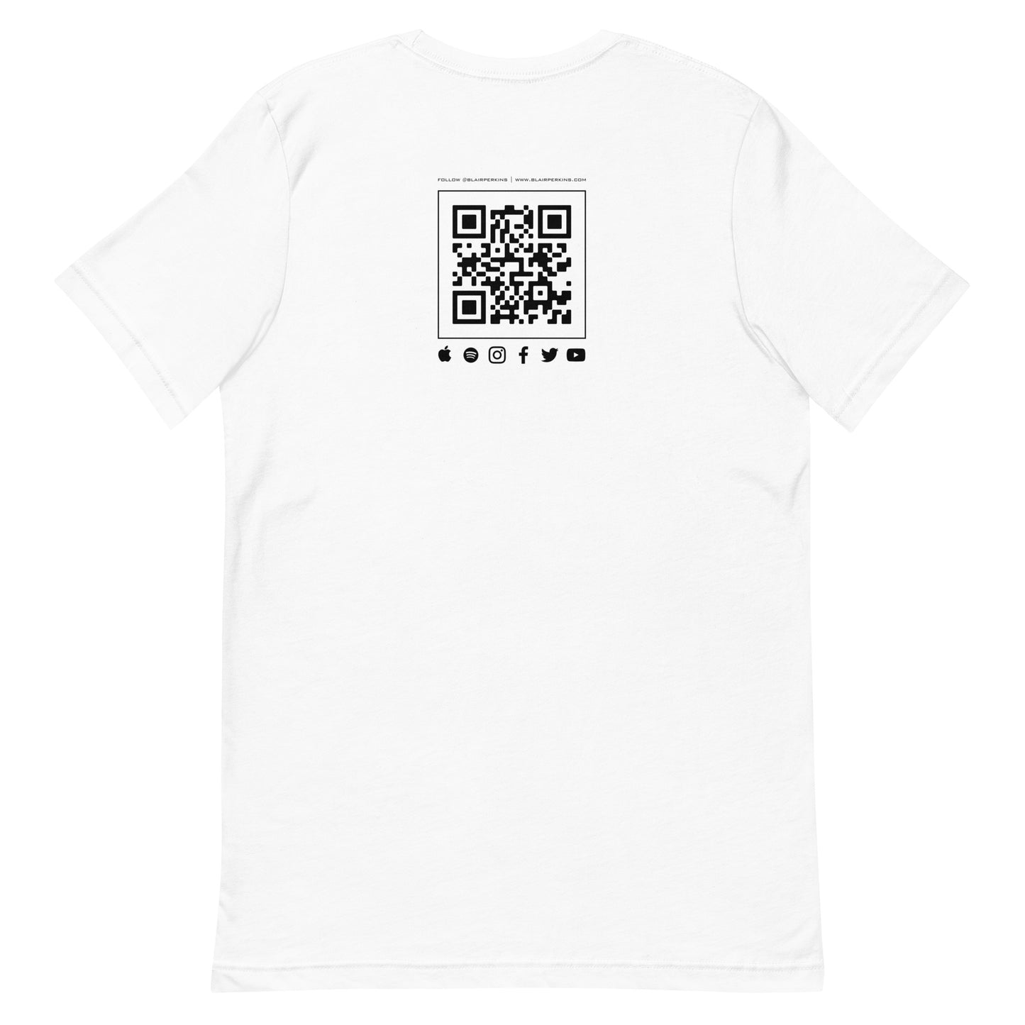 Logo Crew Unisex t-shirt (White)