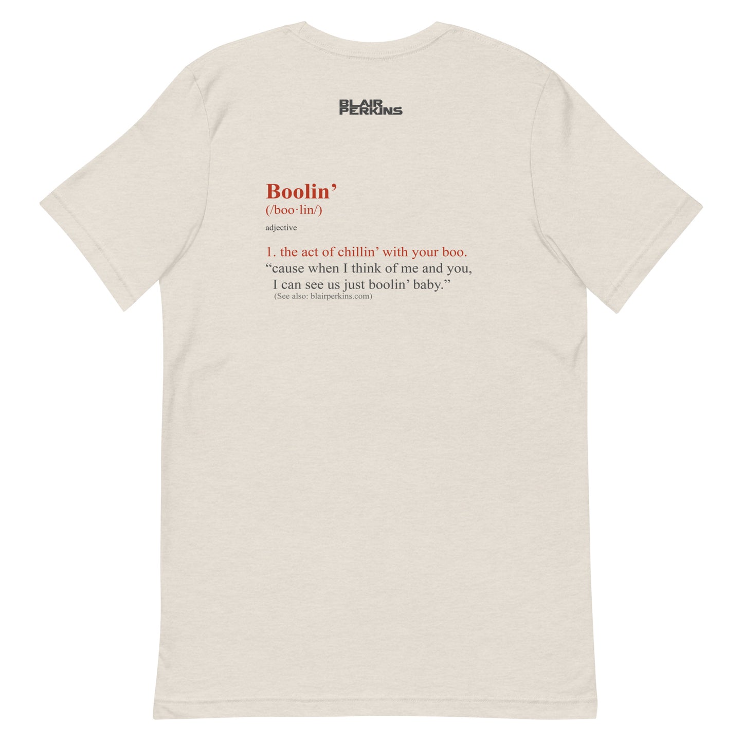 Boolin' Definition Unisex t-shirt