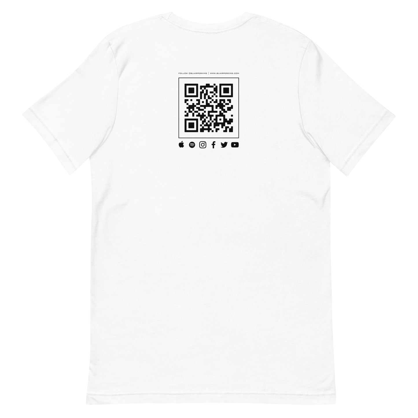 Logo Crew Unisex t-shirt (White)