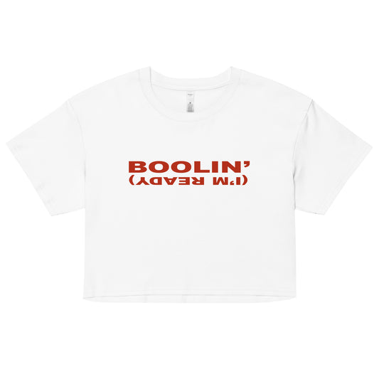 Boolin' crop top